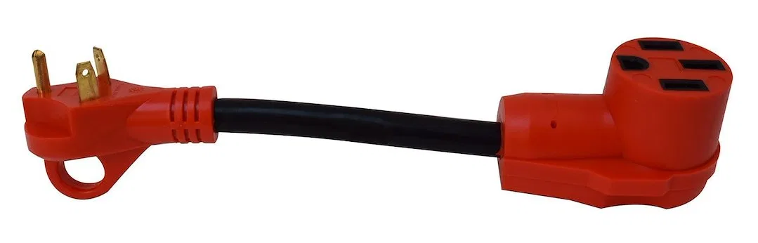 A10-3050F – VALTERRA LLC Power Cord Adapter, For Connecting RV Power Inlet To Standard Power Source 30 Amp Male To 50...